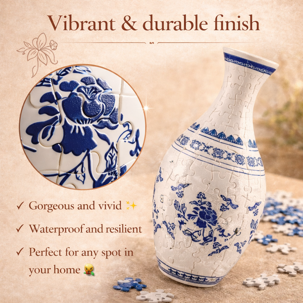 Vazzle™  160 Piece 3D PuzzleVase